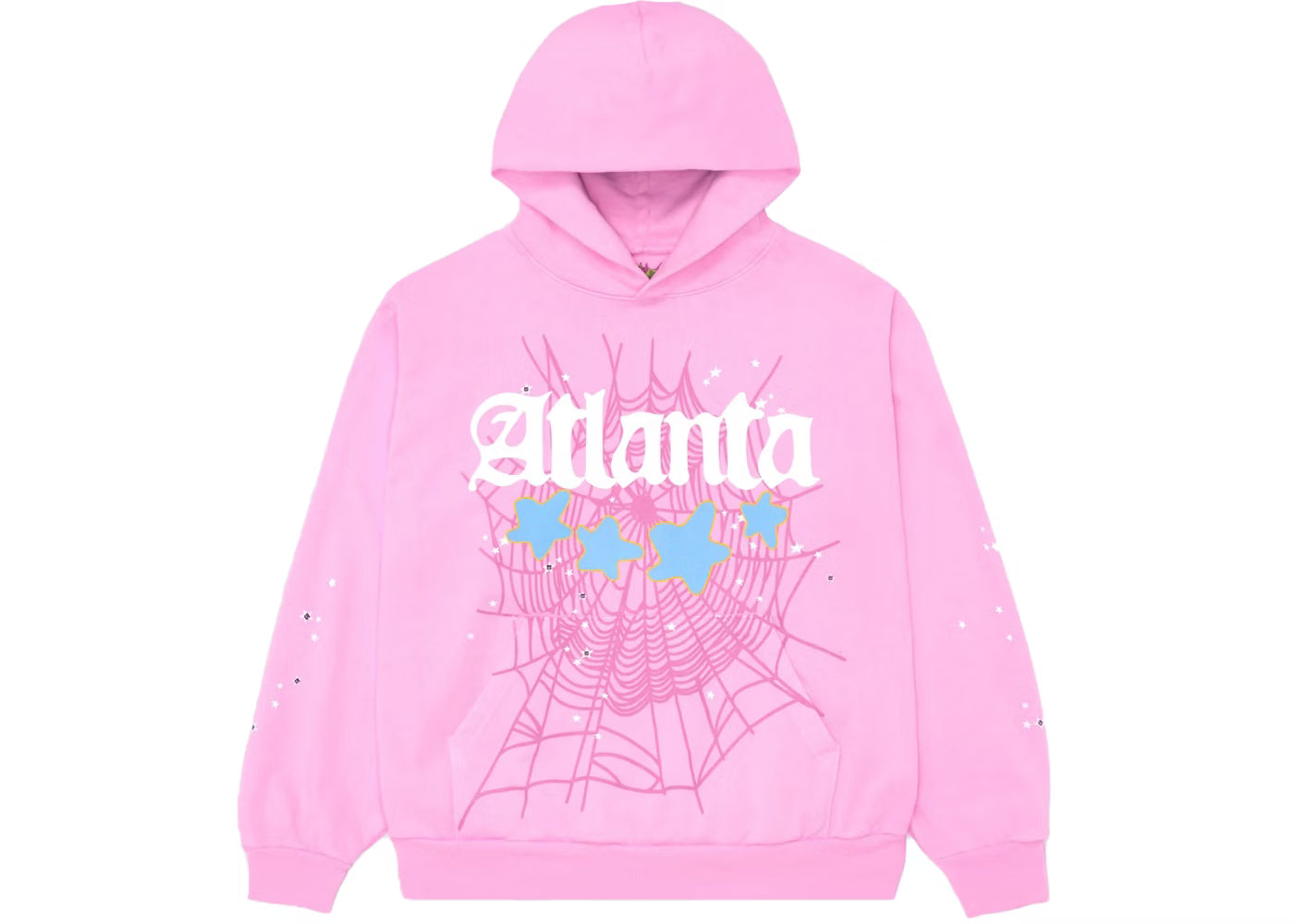 pink Atlanta spider hoodie