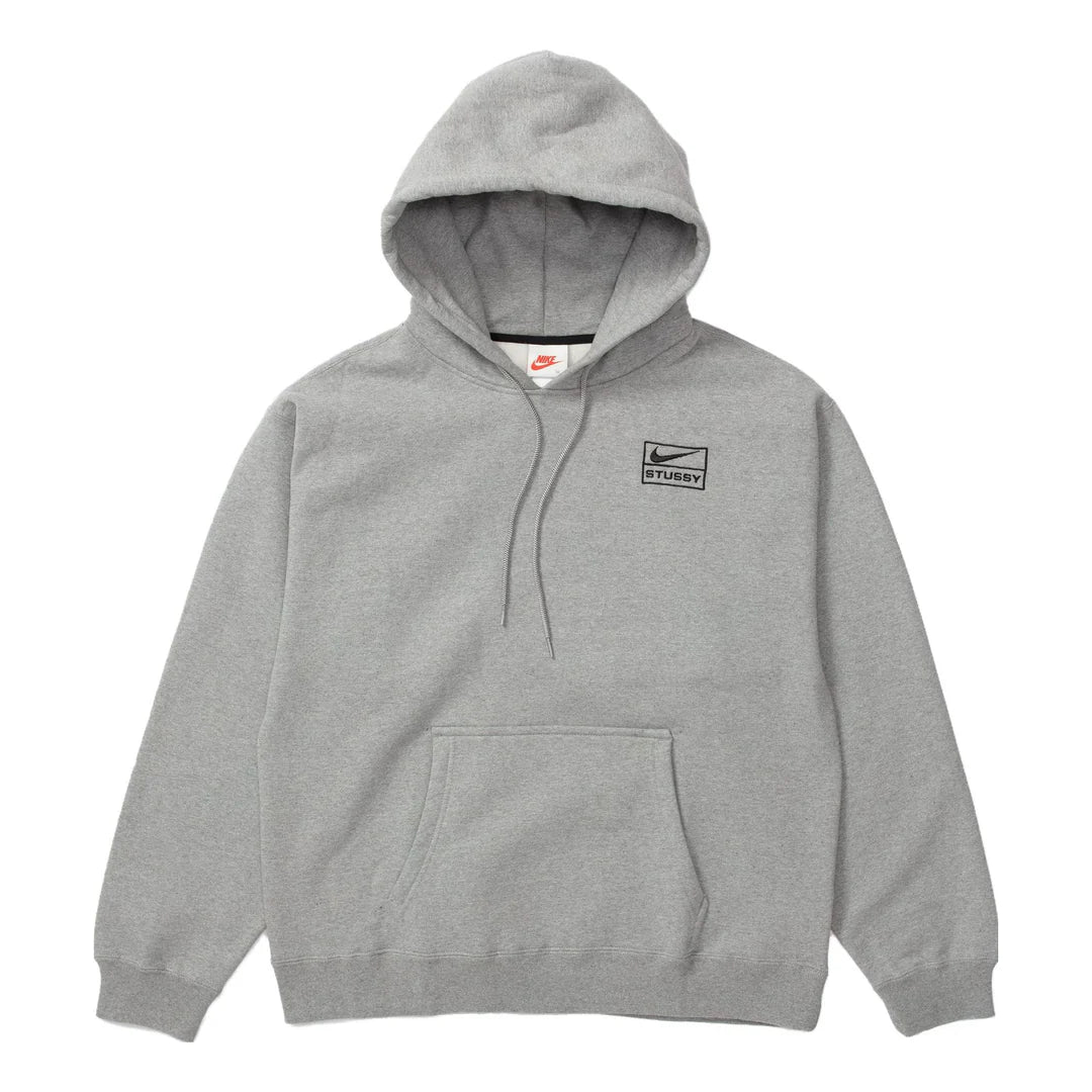 Grey nike X stussy hoodie