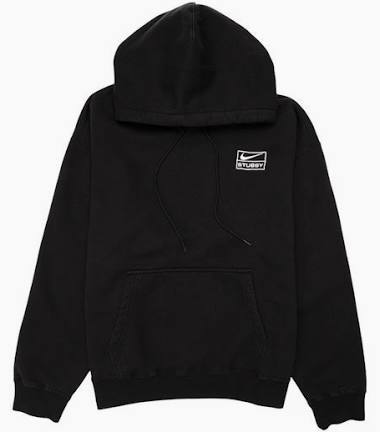 Black nike X stussy hoodie