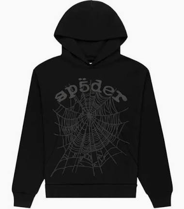 All black spider hoodie